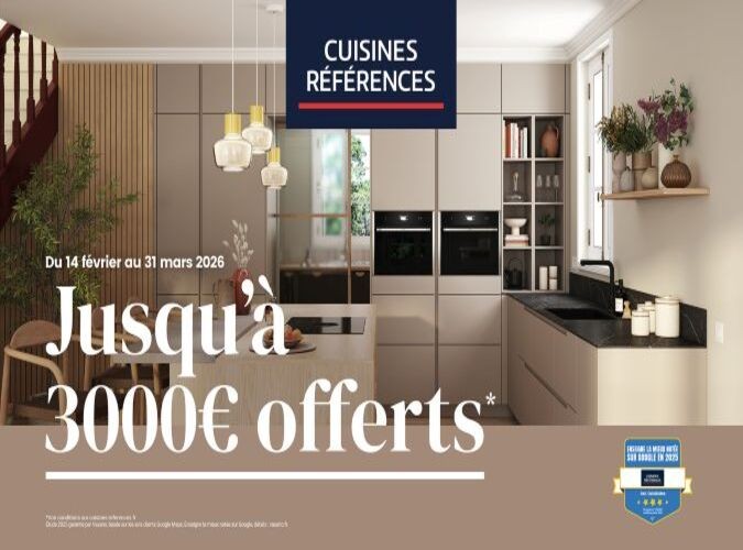 Cuisine et aménagement intérieur à Libourne : offre exceptionnelle mars 2026